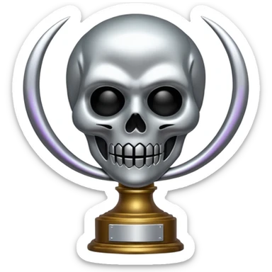 trofeu ghostface sticker