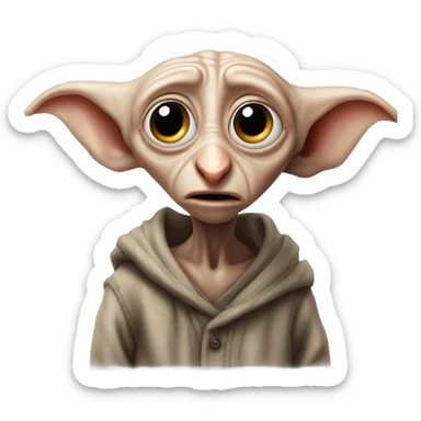 Dobby sad sticker