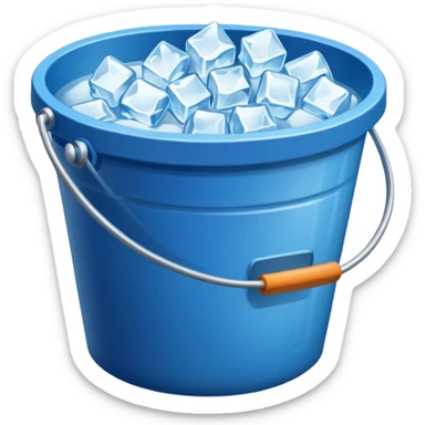 bucket para ice hockey sticker
