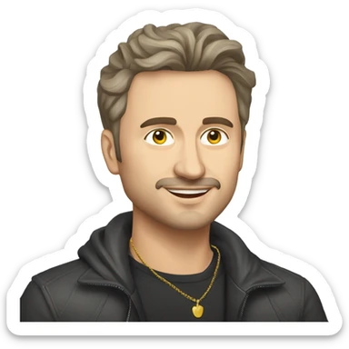 Ukrainian Singer Yaroslav Mykolaiovych Karpuk sticker