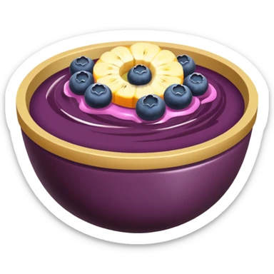 acai bowl sticker