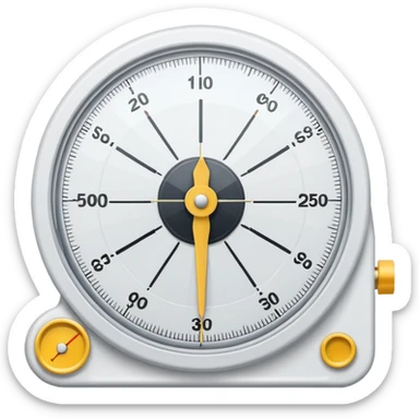 physiotherapy goniometer sticker