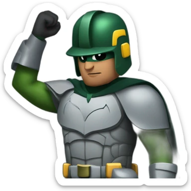 Babar Azam batman sticker