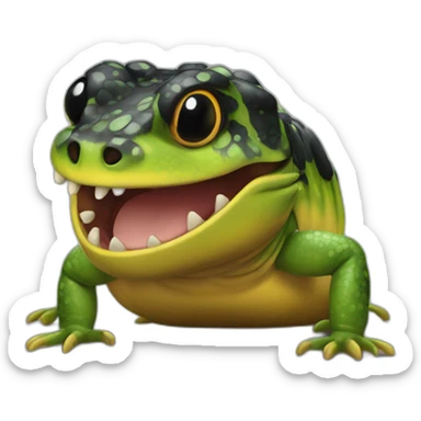 ajolote salamandra sticker