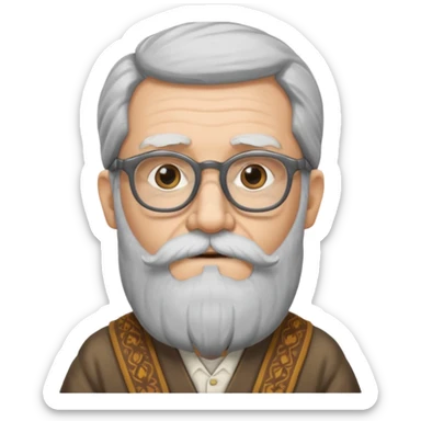 ancient The wise librarian sticker