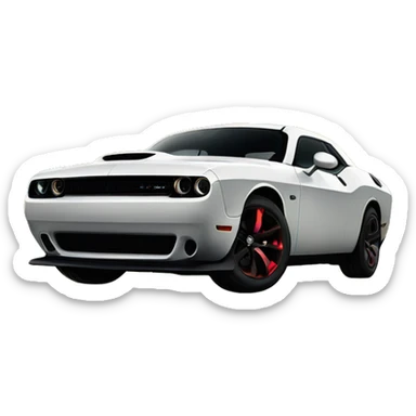 Dodge challenger SRT hellcat  sticker
