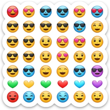 Astetik emojis sticker