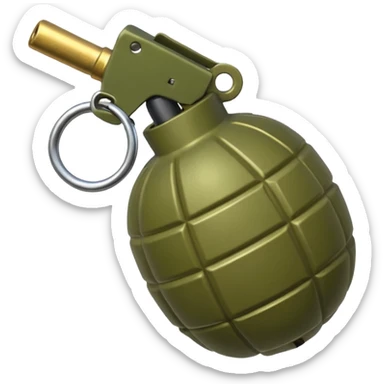 Bomba a mano  sticker