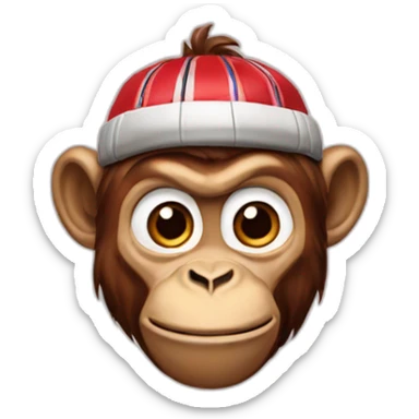 Monkey chivas sticker