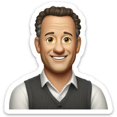 Tom hanks sticker