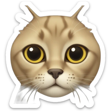 burmese cat sticker
