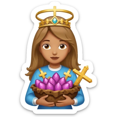 Girly poop that is religious sticker