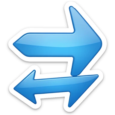 arrow  down download button sticker