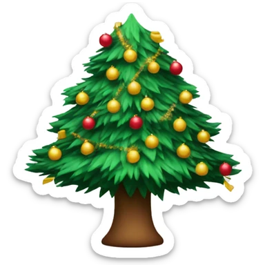 Cristmas tree  sticker