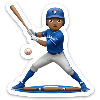 MLB TORONTO BLE JAYS SMASHING THE LA Dodgers sticker