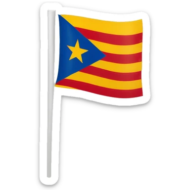 Flag of Catalonia sticker
