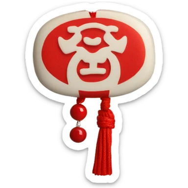 japanese shinto omamori charm sticker