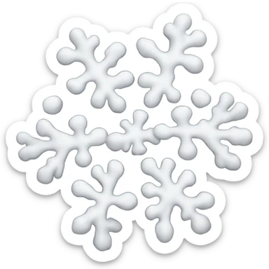 Snow sticker