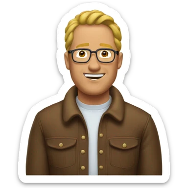 King of the hill sticker