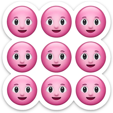 🎥 bu emojiyi pembe yap sticker