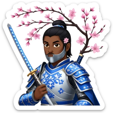 Samurai Warrior sticker