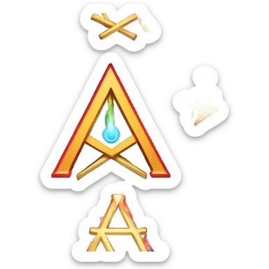 Freemason fireworks sticker