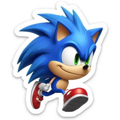 sonic the hedgehog  sticker