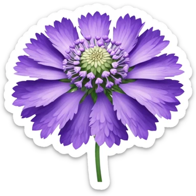 scabiosa sticker