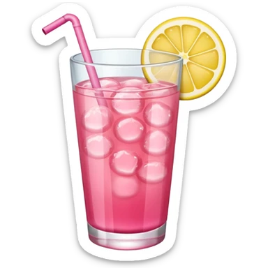 Pink lemonade  sticker