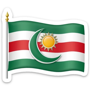 Flag Tatarstan  sticker