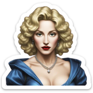 Madonna 80's sticker