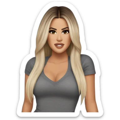 Khloe Kardashian sticker