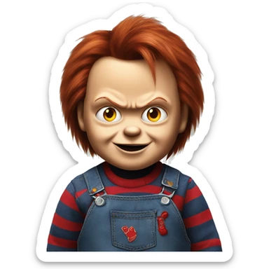 chucky sticker