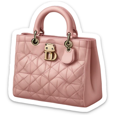 dior bag sticker