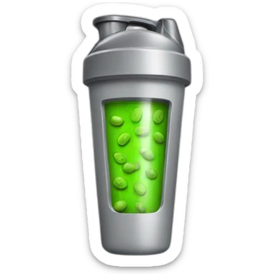 Protein shaker sticker