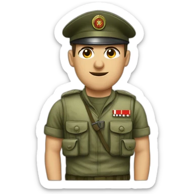 Militaire Turc sticker