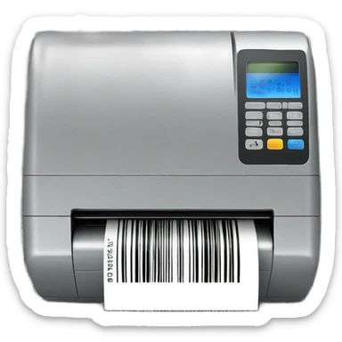 barcode label printer sticker