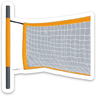 voley net sticker