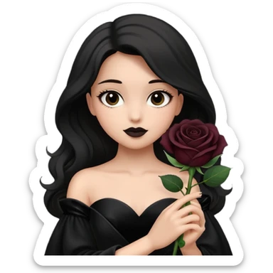 1 girl rarity sticker