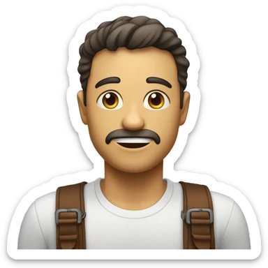 emoji that describes when someone invites you somewhere and you say sticker