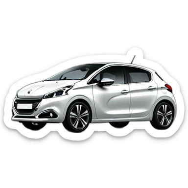 Peugeot 208 sticker