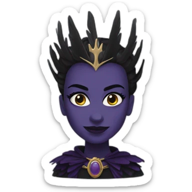 Raven Queen sticker