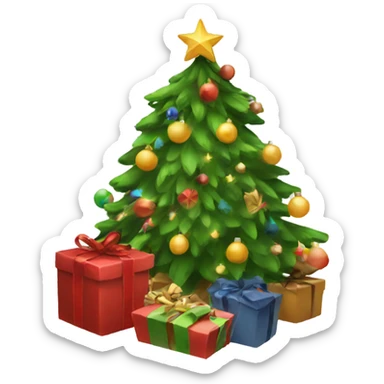 Christmas sticker