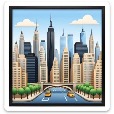 new york sticker