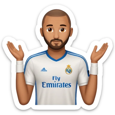 karim benzema sticker