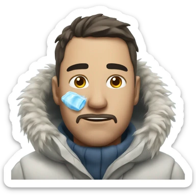 Cold in the tundra sticker