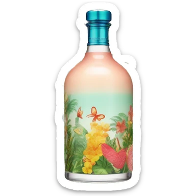 jean paul gaultier paradise garden bottle sticker