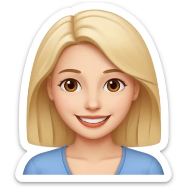 Carita enamorada sticker