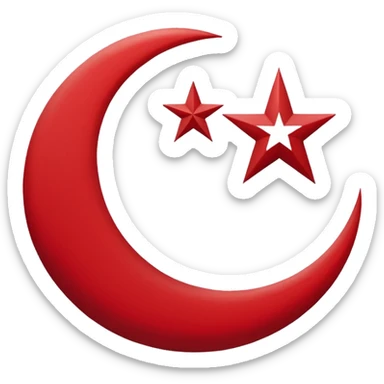 Osmanlı bayrağı 1518 sticker