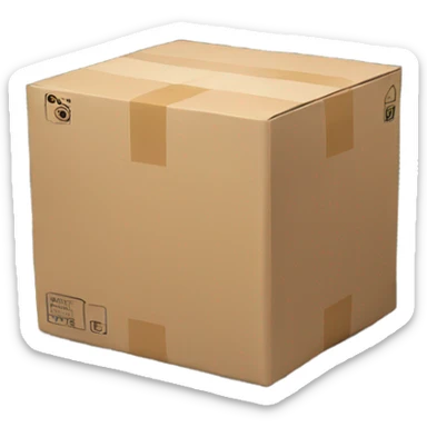 boxes on conveyor sticker